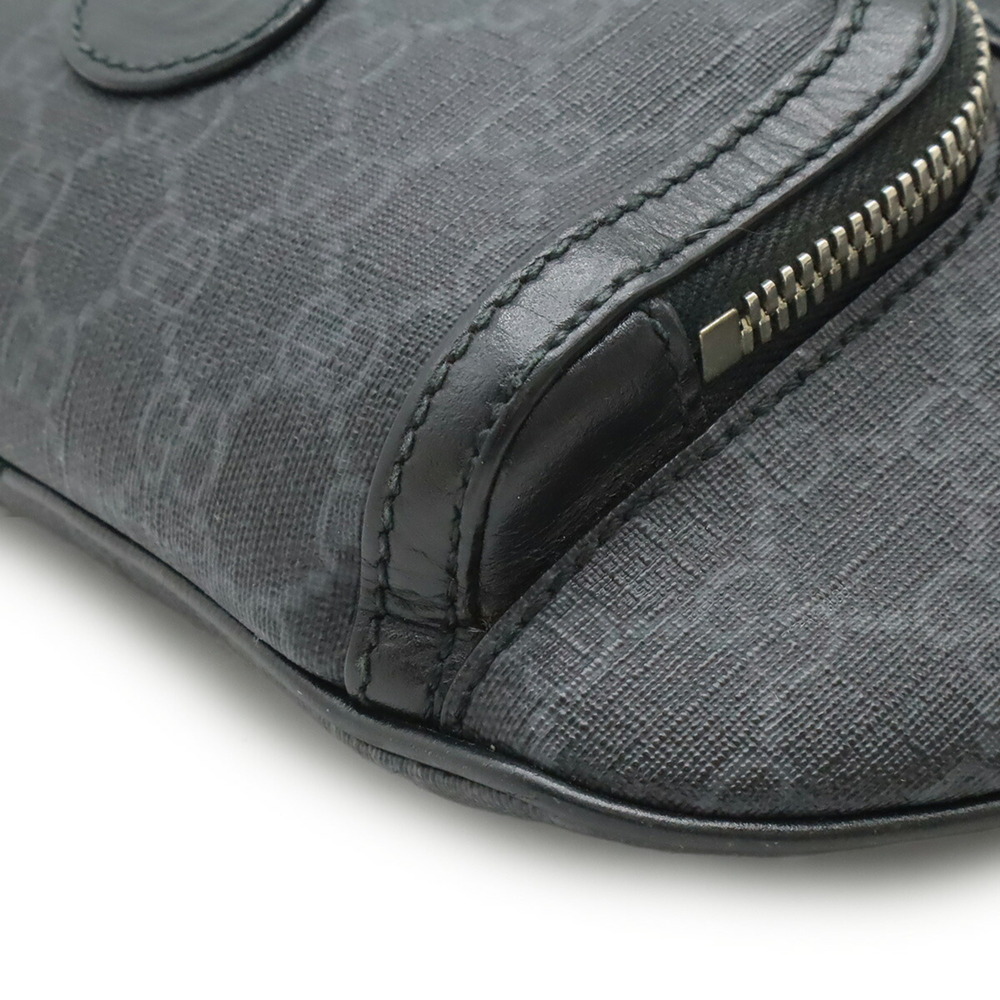 GUCCI Authentic Black Leather Fanny Pack - Picture 4 of 10